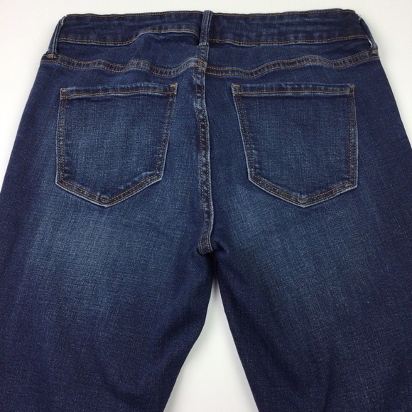 Old Navy Rockstar Super Skinny Jeans Distressed Blue Women's 10 - Picture 6 of 10